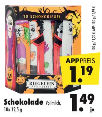 Mäc Geiz Schokolade Vollmilch 10x12,5g Angebot