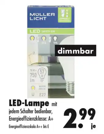 Mäc Geiz LED Lampe Angebot