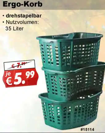 Stabilo Fachmarkt Ergo Korb Angebot