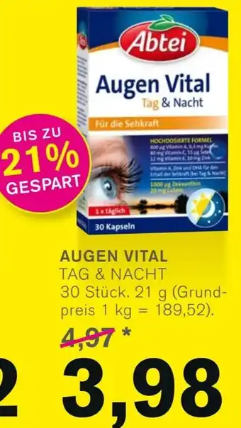 KODi Abtei AUGEN VITAL TAG & NACHT 21 g Angebot