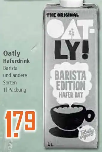 Klaas und Kock Oatly Haferdrink 1 L Packung Angebot