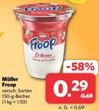 Combi Müller Froop 150 g Becher Angebot