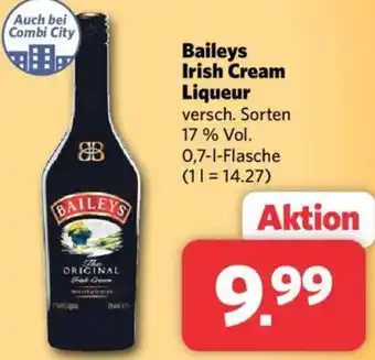 Combi Baileys Irish Cream Liqueur 0,7 L Flasche Angebot