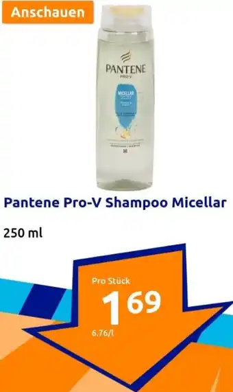 Action Pantene Pro-V Shampoo Micellar 250 ml Angebot