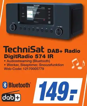 K+B Expert TechniSat DAB+ Radio DigitRadio 574 IR Angebot