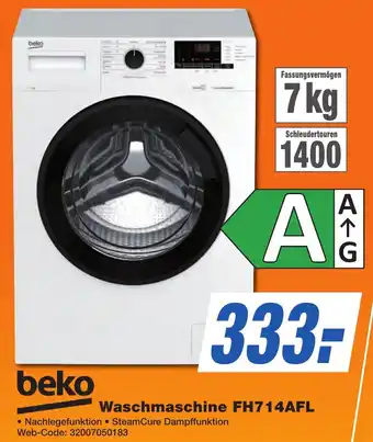 K+B Expert beko Waschmaschine FH714AFL Angebot