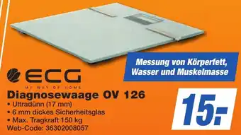 K+B Expert ECG Diagnosewaage OV 126 Angebot