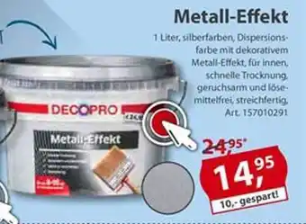 Sonderpreis Baumarkt Metall Effekt Angebot