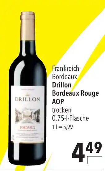 CITTI Markt Drillon Bordeaux Rouge AOP 750ML Angebot