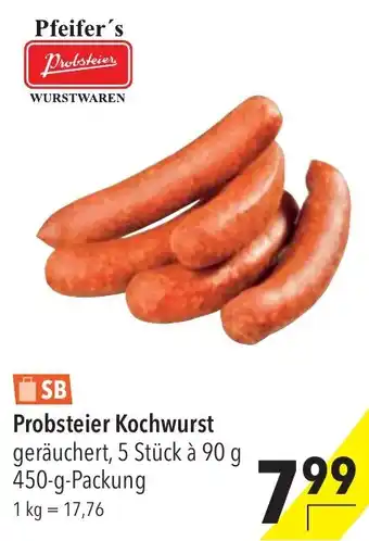 CITTI Markt Pfeifer's Probsteier Probsteier Kochwurst 450g Angebot