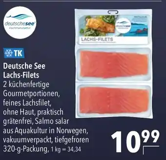 CITTI Markt Deutsche See Lachs-Filets 320g Angebot