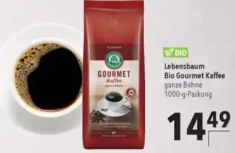 CITTI Markt Lebensbaum Bio Gourmet Kaffee 1000 g Packung Angebot