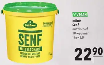 CITTI Markt Kühne Senf 10 kg Eimer Angebot