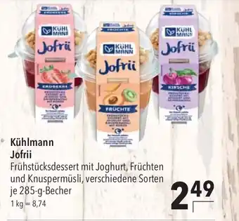 CITTI Markt Kühlmann Jofrii 285g Angebot