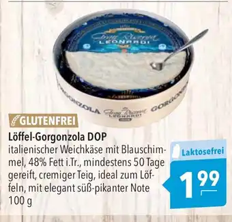 CITTI Markt Löffel-Gorgonzola DOP italienischer Weichkäse 100g Angebot