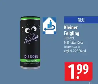 Famila Nord Ost Kleiner Feigling 10% vol. 0,25-Liter-Dose Angebot