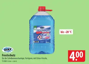 Famila Nord Ost KLAX Frostschutz 5 Liter Angebot