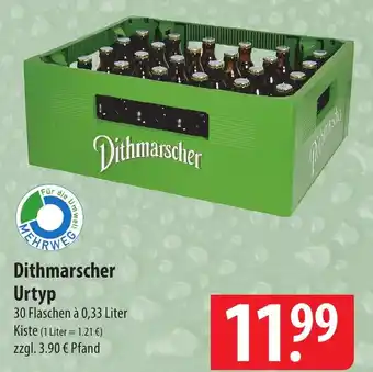 Famila Nord Ost Dithmarscher Urtyp 30 Flaschen à 0,33 Liter Kiste Angebot