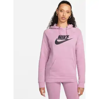 Intersport Nike damen kapuzensweat w nsw essntl hoodie po hbr orchid/black s Angebot