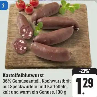 Edeka Neukauf Kartoffelblutwurst 100 g Angebot