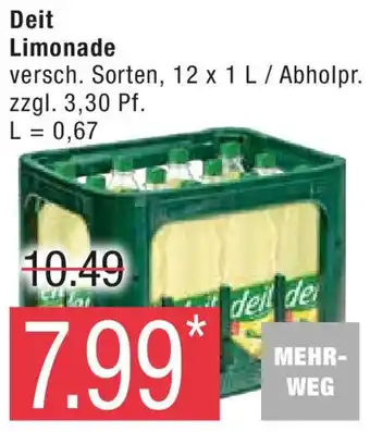 Marktkauf Deit Limonade 12x1 L Angebot