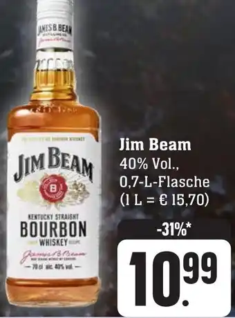 Edeka Neukauf Jim Beam 0,7 L Flasche Angebot