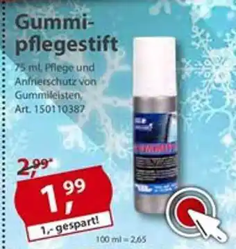 Sonderpreis Baumarkt Gummipflegestift Angebot