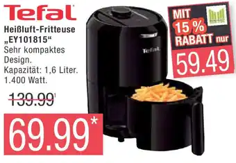 Marktkauf Tefal Heißluft-Fritteuse ,,EY101815" Angebot