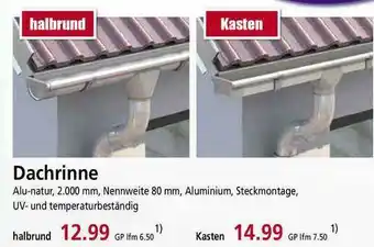 bauSpezi Dachrinne Angebot