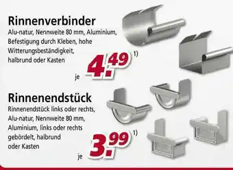 bauSpezi Rinnenverbinder Rinnenendstück Angebot