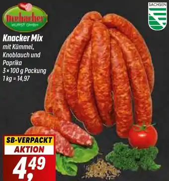 Simmel Drebacher Knacker Mix 3x100 g Packung Angebot