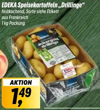 Simmel EDEKA Speisekartoffeln ,,Drillinge" 1 kg Packung Angebot