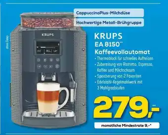 Euronics XXL Krups Ea8150 Kaffeevollautomat Angebot