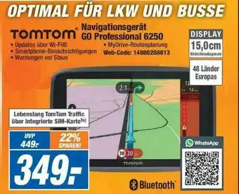 Expert Tomtom Navigationsgerät Go Professional 6250 Angebot