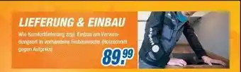 Expert Lieferung & Einbau Angebot