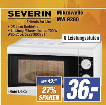 expert Octomedia Severin Mikrowelle Mw9280 Angebot