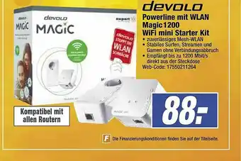 expert Octomedia Devolo Powerline Mit Wlan Magic 1200 Wifi Mini Starter Kit Angebot