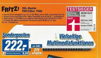 expert Techno Land Fritz! Dsl-router Fritz! Box 7590 Angebot