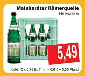 Getränke Göbel Mainhardter Römerquelle Heilwasser Angebot