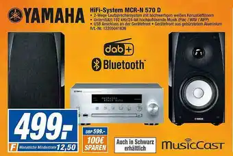 expert Techno Land Yamaha Hifi-system Mcr-n 570 D Angebot