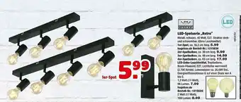 Hagebau Casaya Led-spotserie „retro” Angebot