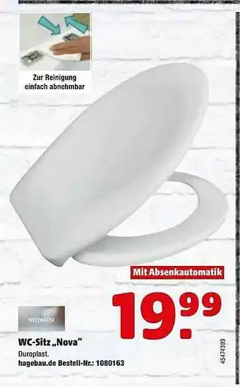 Hagebau Wc-sitz „nova” Angebot