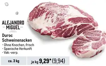 METRO ALEJANDRO MIGUEL Duroc Schweinenacken ca. 3 kg Angebot