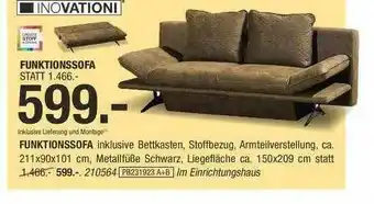 Hofmeister Funktionssofa Inovationi Angebot