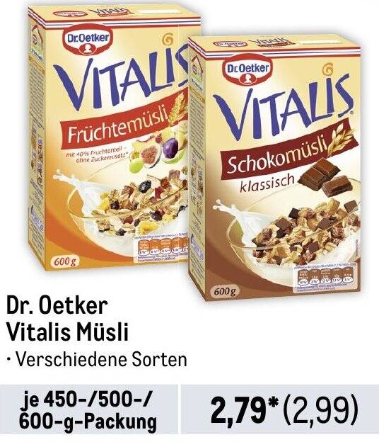 Verwunderlich Vitalis Msli Angebot Ebenbild