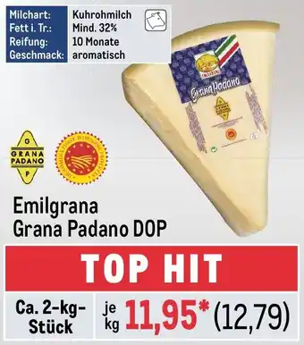 METRO Emilgrana Grana Padano DOP Ca. 2 kg Stück Angebot