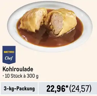 METRO METRO Chef Kohlroulade 3 kg Packung Angebot