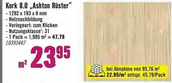 Hornbach Kork 8.0 „ashton Rüster” Angebot