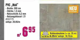 Hornbach Pvc „mali” Angebot