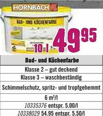 Hornbach Hornbach Bad- Und Küchenfarbe Angebot